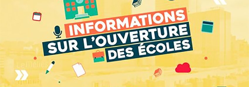 Réouverture des écoles