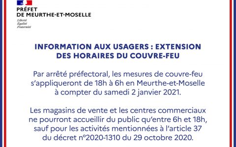 Modifications horaires permanence Mairie